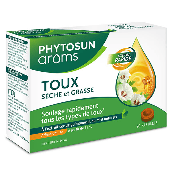 Pastilles Toux 20 Pastilles