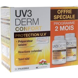 UV3 Derm Confort Protection U.V 2x60 Gélules