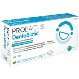 Dentabiotic Sabor Menta 30 Pastillas Para Chupar