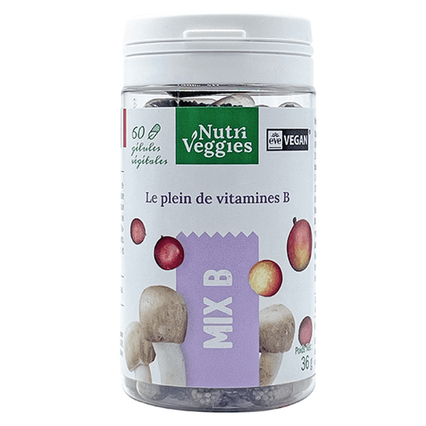 Complément Alimentaire Mix B le Plein de Vitamine B 60 gélules