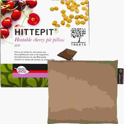 Coussin carré thermique en os de cerise Hittepit 1pc