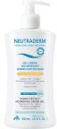 Gel-Crème Nourrissant Dermo-Protecteur Peaux Sensibles et Sèches 400 ml - Flacon-Pompe 400 ml