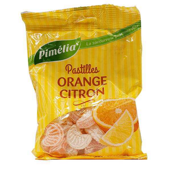 Acidulés Arôme Orange Citron 110g