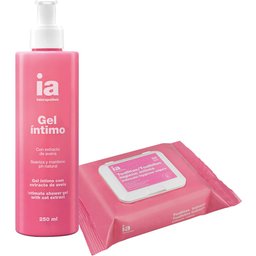 Pack Gel Intime 250ml + Lingettes 24uts