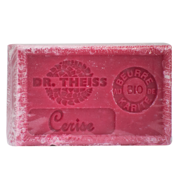 Savon de Marseille-Cerise + Beurre de Karité Bio 125g