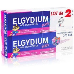 Dentifrice Kids 2-6 Ans Grenadine 2X50ml