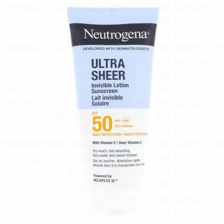Ultra Sheer - Lait Corps Invisible SPF50 200ml