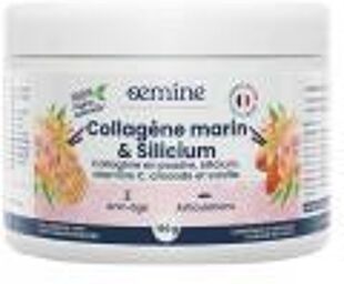 Collagène Marin & Silicium Goût Amande et Vanille 150 g - Pot