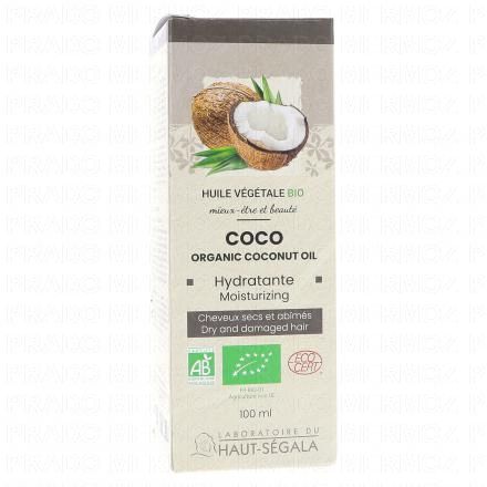 HAUT-SEGALA Huile végétale de coco bio 100ml