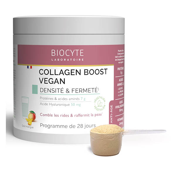 Collagen Boost Vegan Protéines & Acide aminés, Acide Hyaluronique 260g
