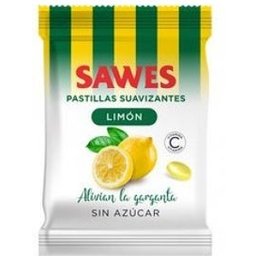 Comprimés balsamiques sans sucre, aromatisés au citron et contenant de la vitamine C, en sachet de 50 g