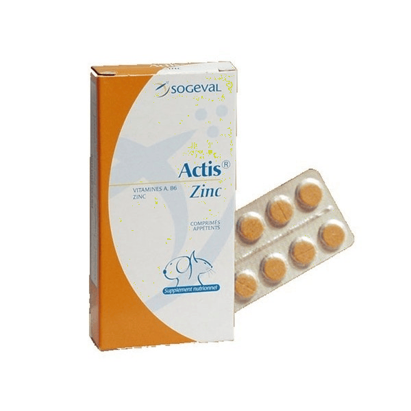 Actis Zinc 30 comprimés