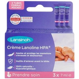 Crema Lanolina Hpa Pezones 3x7ml