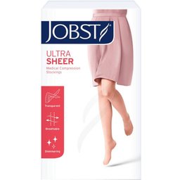 Jobst® UltraSheer Comfort Bas genou Noir L