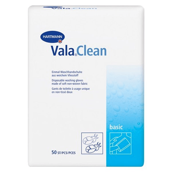 Paul Valaclean Soft Gant de Toilette Usage Unique 50 unités