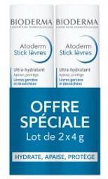 Atoderm Stick Lèvres 4 g Lot de 2 - Lot 2 sticks de 4 g