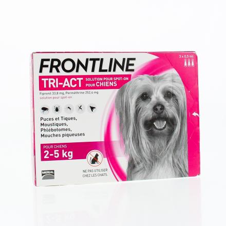 Tri-act - chiens 2-5 kg