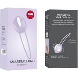 Smartball Uno Boule Pelvienne Blanc Lilas Pastel 1ut