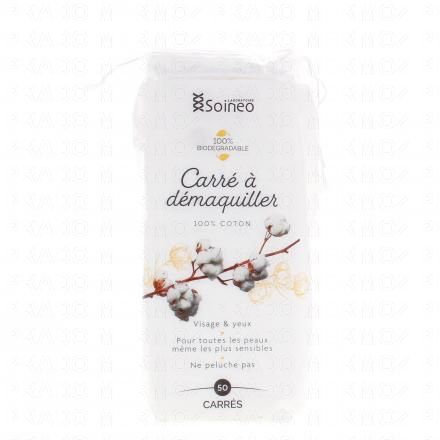 Carrés à démaquiller x50