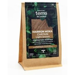 Soin Colorant 100% Végétal Marron Moka 100g