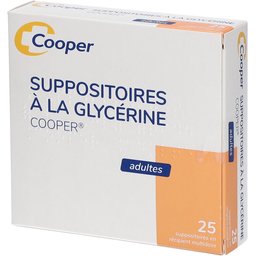 Suppo Glycerine Adulte B25 NM