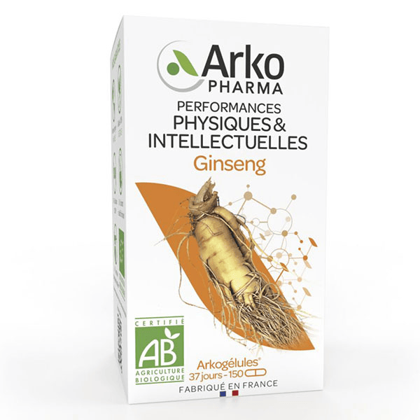 Arkogélules Ginseng 150 gélules