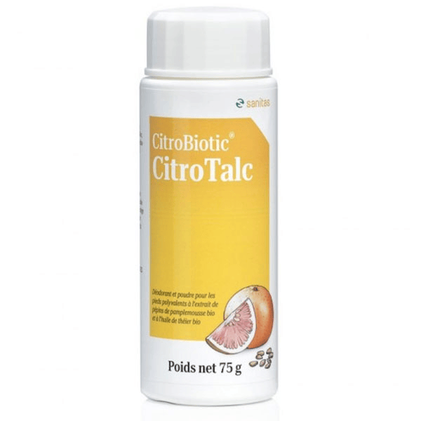 Source Claire Citridermal Aktivpuder Talc Pamplemousse 75g