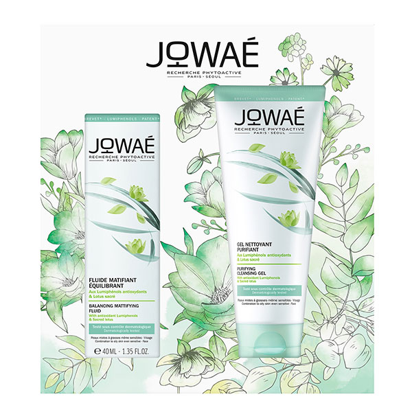 Coffret Purifiant - Fluide Matifiant Equilibrant 40ml + Gel Nettoyant Purifiant 200ml