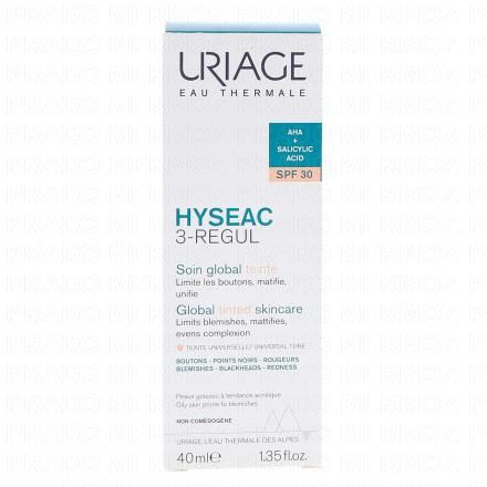 Hyséac 3-regul Soin global teinté SPF30 tube 40ml