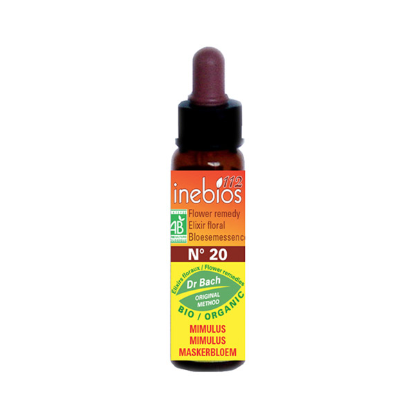 Fleur de Bach n°20 Mimulus Bio 10ml
