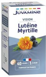Lutéine Myrtille Santé Des Yeux 40 Gélules Végétales - Boîte 40 comprimés