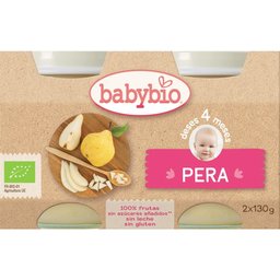 Tarte aux poires bio 2x130g