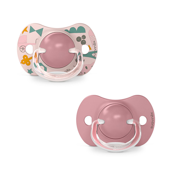 Lot de 2 Sucettes Symétriques Sx Pro 18M+ Walk In The Park Nude