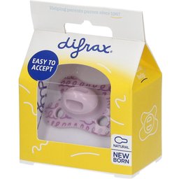 Difrax® Sucette Natural Assortiment Newborn -2/+2M (Couleur non sélectionnable)