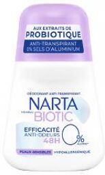 Bioctic Déodorant Anti-Transpirant 48 Heures Peaux Sensibles 50 ML - Flacon-Bille 50 ml