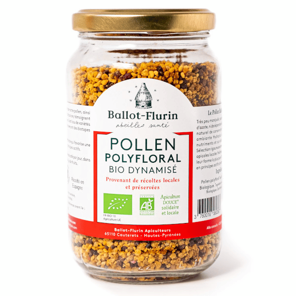 Pollen Polyfloral Dynamisé Bio 210g