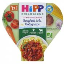 Sachet Cuisiné Spaghetti Bolognaise Bio pour Bébé de 12 Mois 230 g - Plat 230 g