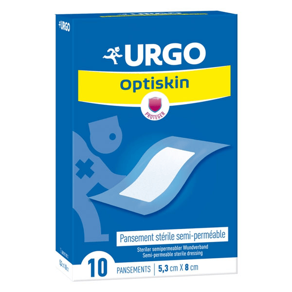 Soins Infirmiers Optiskin Pansement 5,3 x 8cm 10 unités