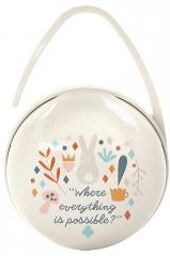 Wonderland Porte-Sucettes Duo Dès 0 Mois - Boîte plastique 1 porte-sucettes double