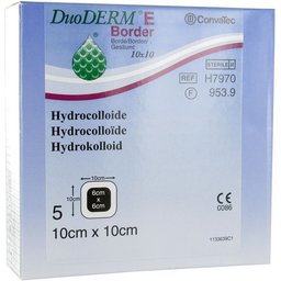 DuoDERM® E Border 10 x 10 cm