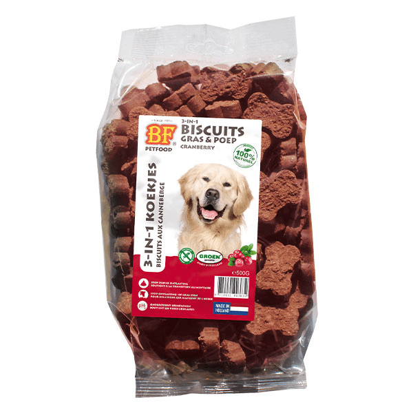  Biscuits Cranberry pour chien 500g