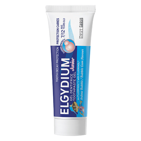 dentifrice junior 7/12 ans bubble lot de 2 x 50 ml