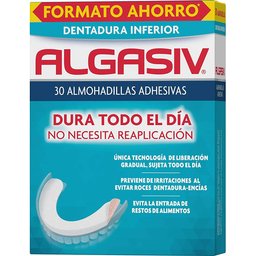 Almohadillas Adhesivas Prótesis Inferior 30uds
