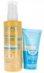 Bariésun Spray Invisible SPF50+ 200 ml + Baume Réparateur Après-Soleil 50 ml Offert - Lot 1 spray de 200 ml + 1 baume de 50 ml
