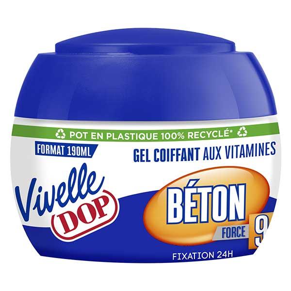 Vivelle Gel Coiffant Fixation Béton 190ml