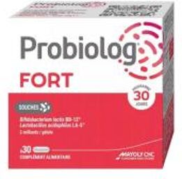 Probiolog Fort 30 Gélules - Boîte 30 gélules