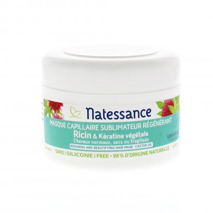 Masque sublimateur régénérant à l'huile de ricin pot 200ml