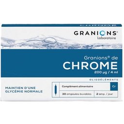 De Chrome 200µg/4ml 30 Ampoules