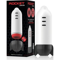 Rocket Masturbateur Soft Compression Vibration 1ut