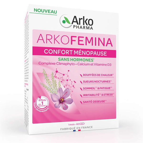 Arkofemina Confort Ménopause 60 gélules